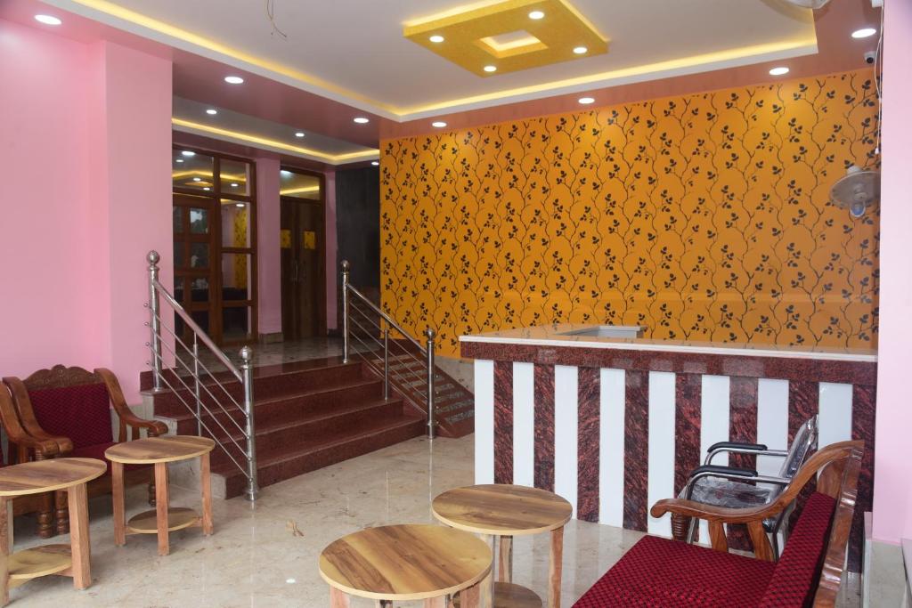 Posezení v ubytování Hotel Gridhakuta International