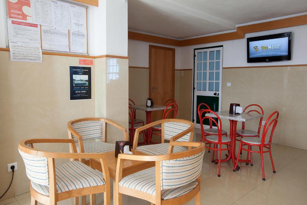 TV a/nebo společenská místnost v ubytování Hotel Solmar