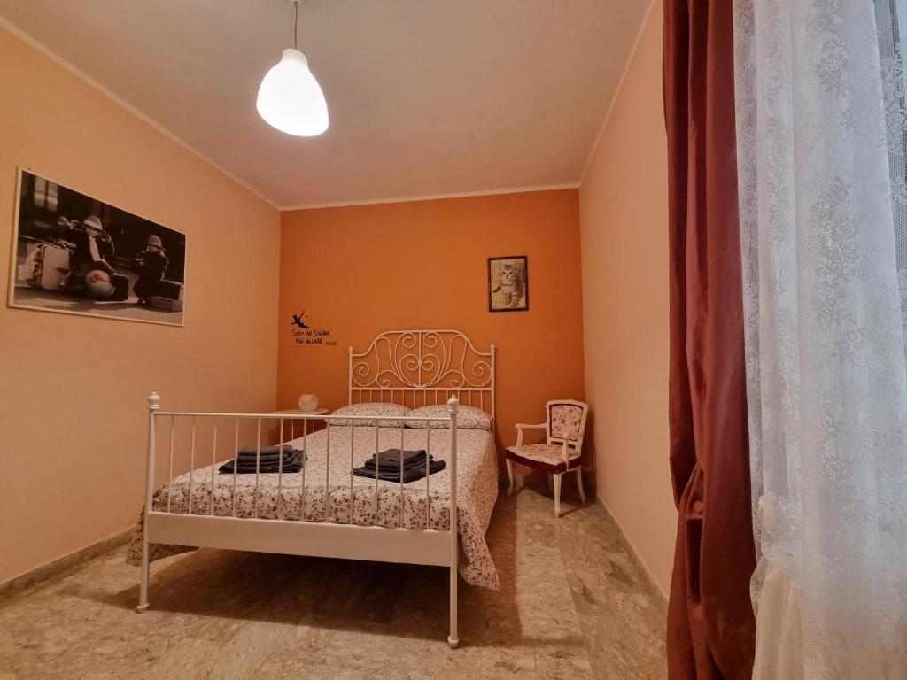 Postel nebo postele na pokoji v ubytování Civico 3