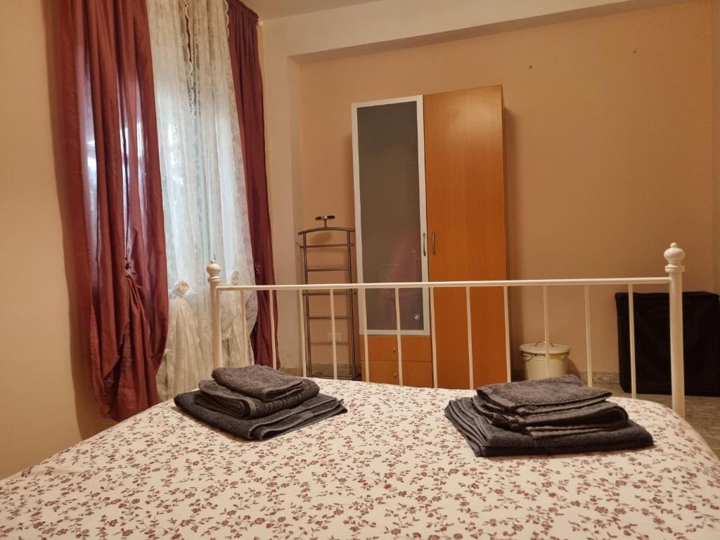 Postel nebo postele na pokoji v ubytování Civico 3