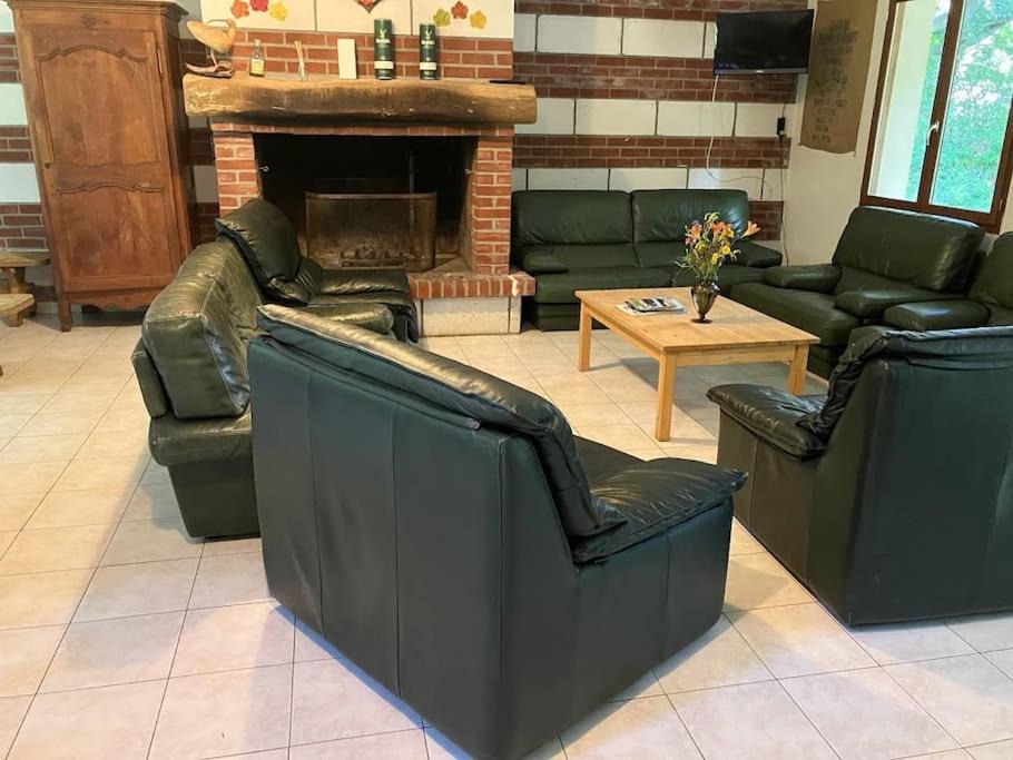 Posezení v ubytování Gîte Rando - Marquenterre