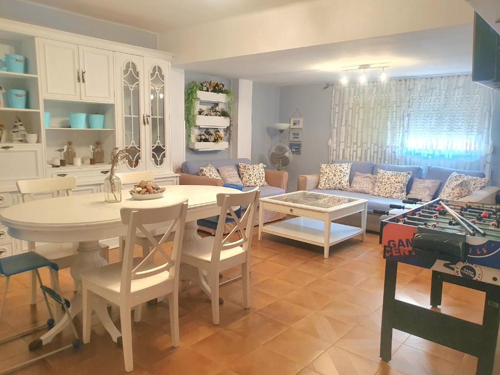Posezení v ubytování Amplio Apartamento Playa Puerto de Sagunto