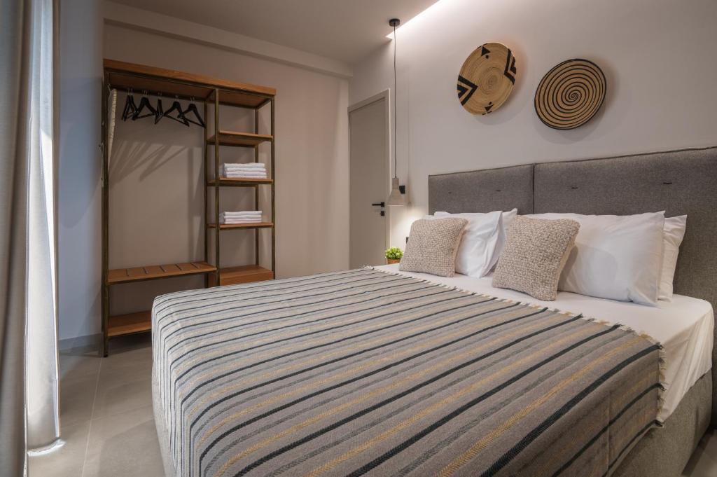 Postel nebo postele na pokoji v ubytování Palaia Luxury Suite