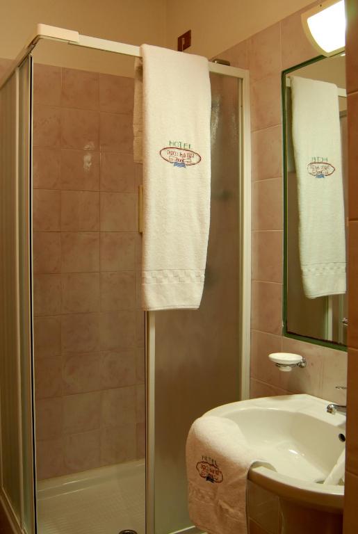 Kúpeľňa v ubytovaní Hotel Parco degli Ulivi