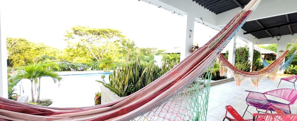 Bazén v ubytování Extraordinaria CASA FINCA Piscina AA nebo v jeho okolí