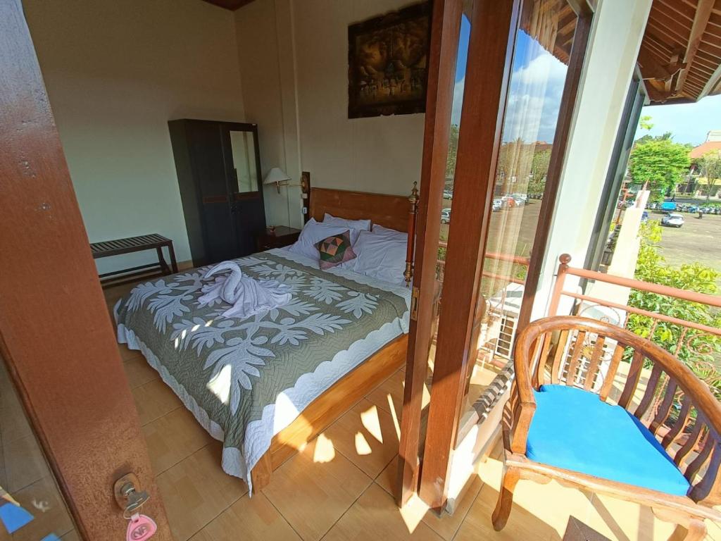 Balkón nebo terasa v ubytování wahyu accomodation