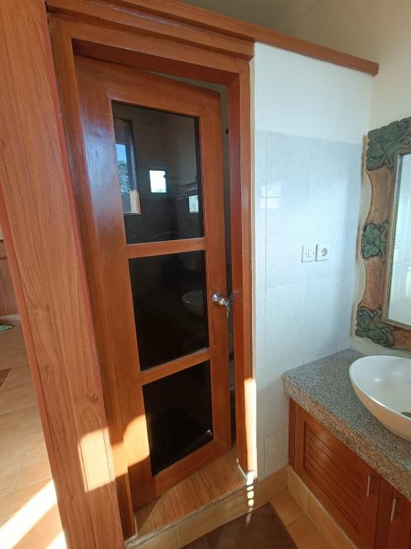 Koupelna v ubytování wahyu accomodation