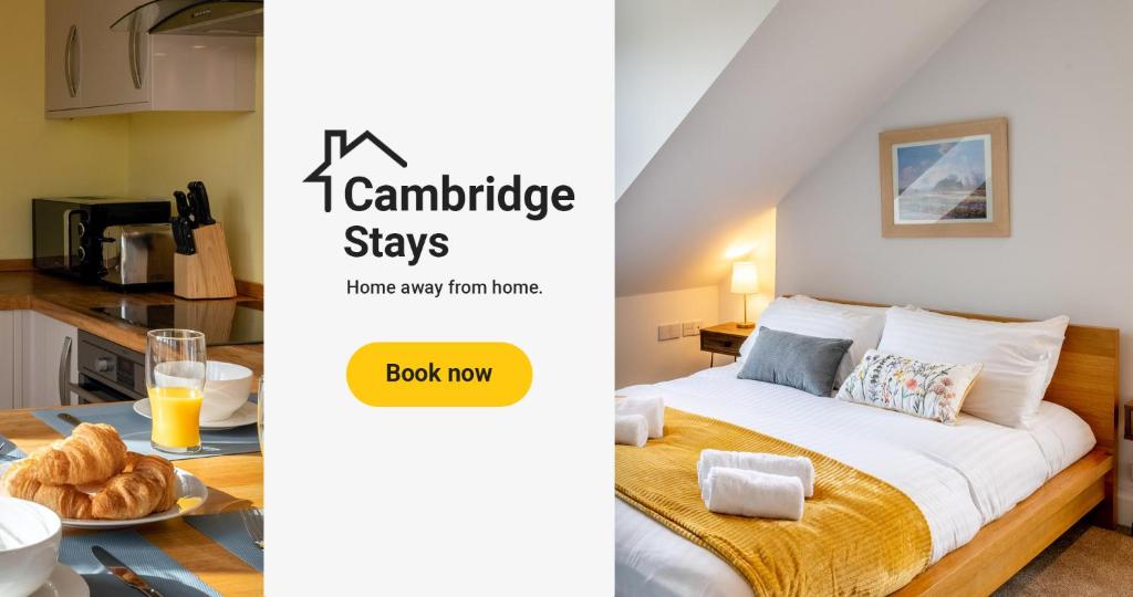 Cambridge Stays 2 Bed character flat Central 5 guests Free
