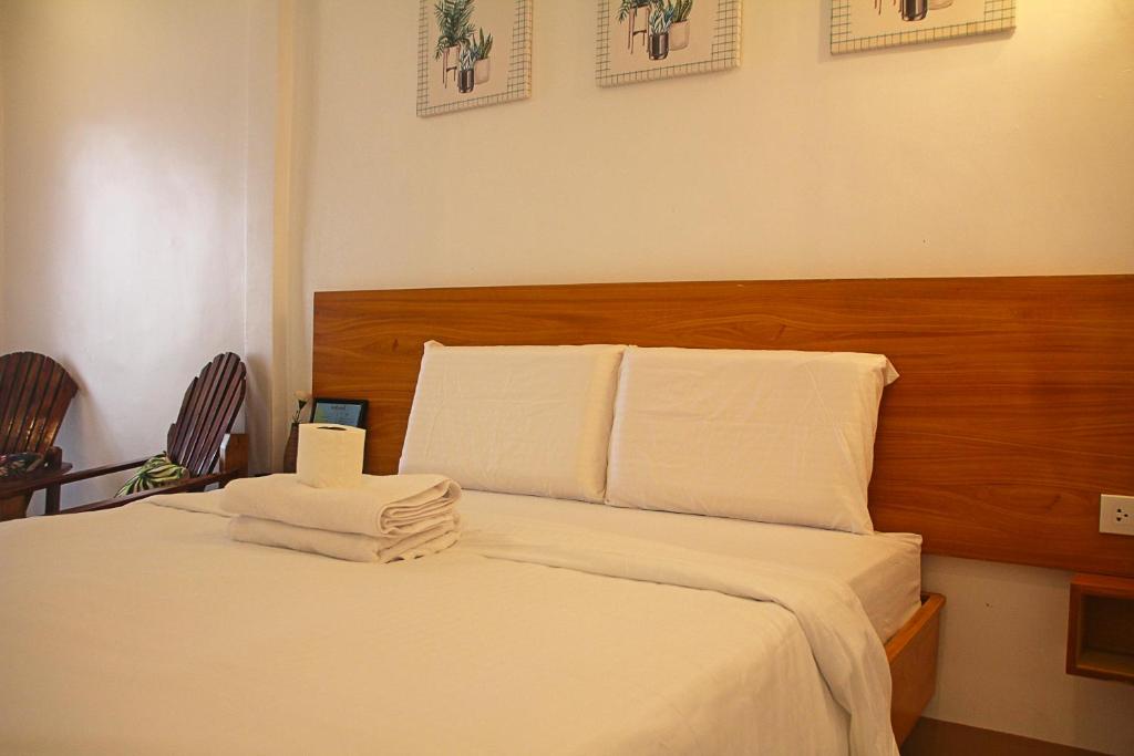 Postel nebo postele na pokoji v ubytování Sea View Resort