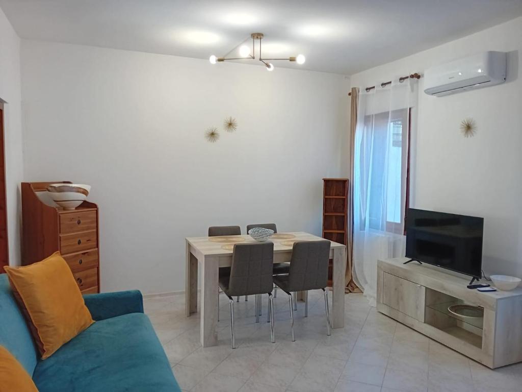TV a/nebo společenská místnost v ubytování CORTE Apartment