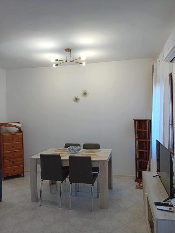 TV a/nebo společenská místnost v ubytování CORTE Apartment