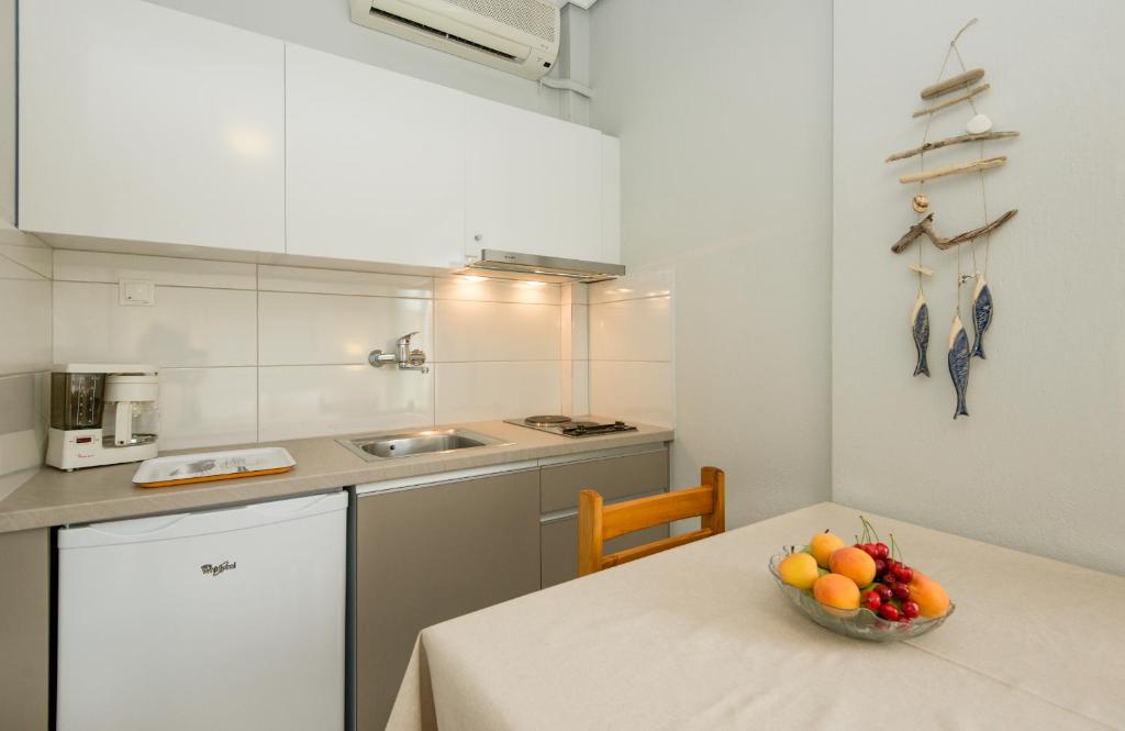 Kuchyň nebo kuchyňský kout v ubytování Sonnenhaus