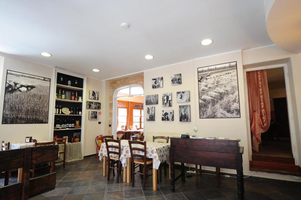 Posezení v ubytování Locanda del Pittore