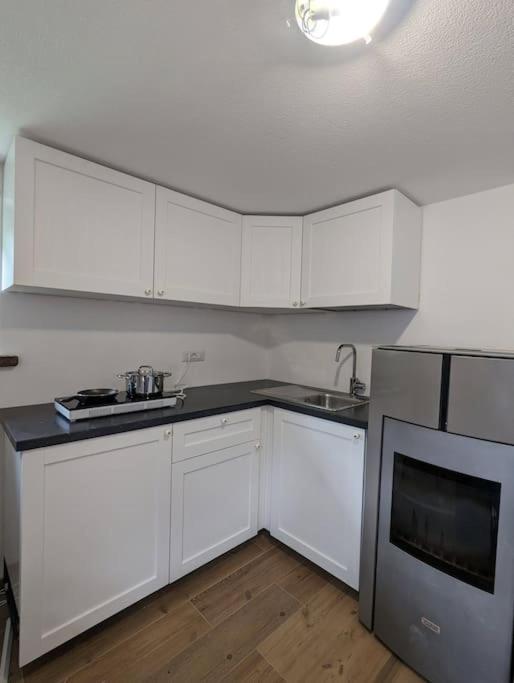 Kuchyň nebo kuchyňský kout v ubytování Casa della Frua - Frudarhus