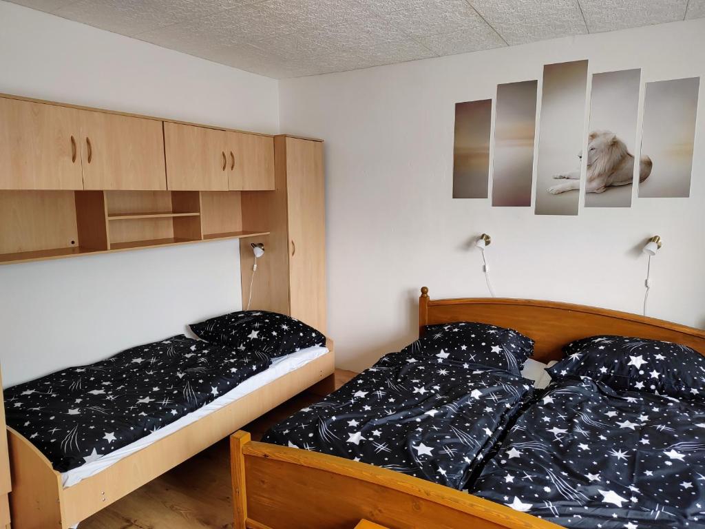 Postel nebo postele na pokoji v ubytování B & S prázdninový dům