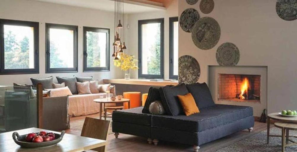 Posezení v ubytování Natura Hotel Vytina