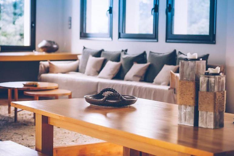 Posezení v ubytování Natura Hotel Vytina