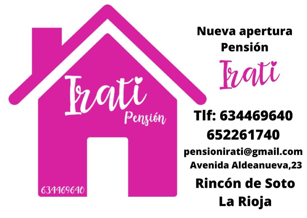 Hostales o pensiones PENSION IRATI en Rincón de Soto, La Rioja