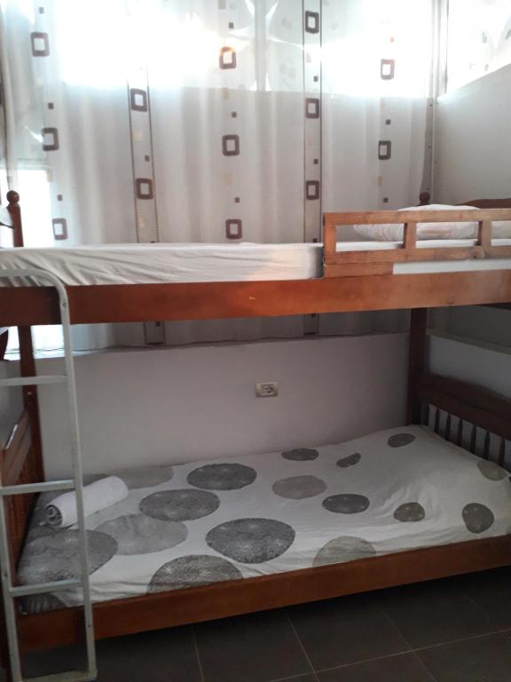 Postel nebo postele na pokoji v ubytování Anza Camping