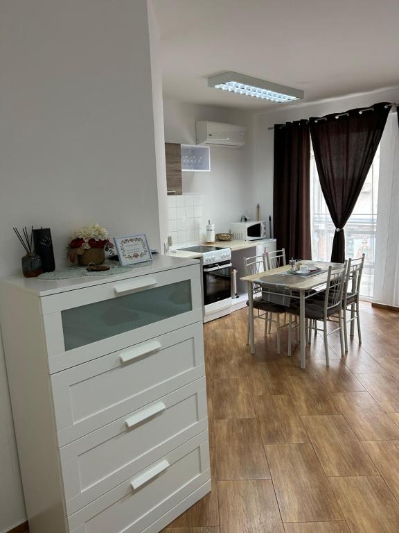 Kuchyňa alebo kuchynka v ubytovaní Kondé Apartments B