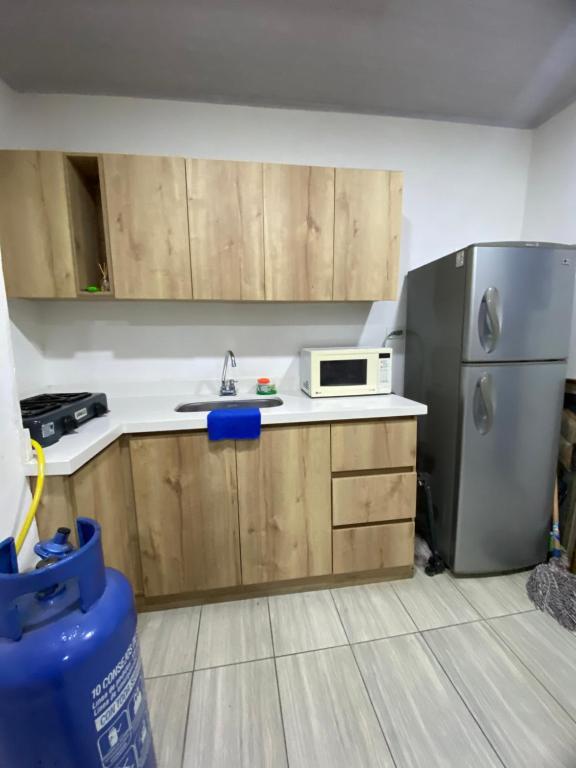 Dapur atau dapur kecil di Apartamento guatape