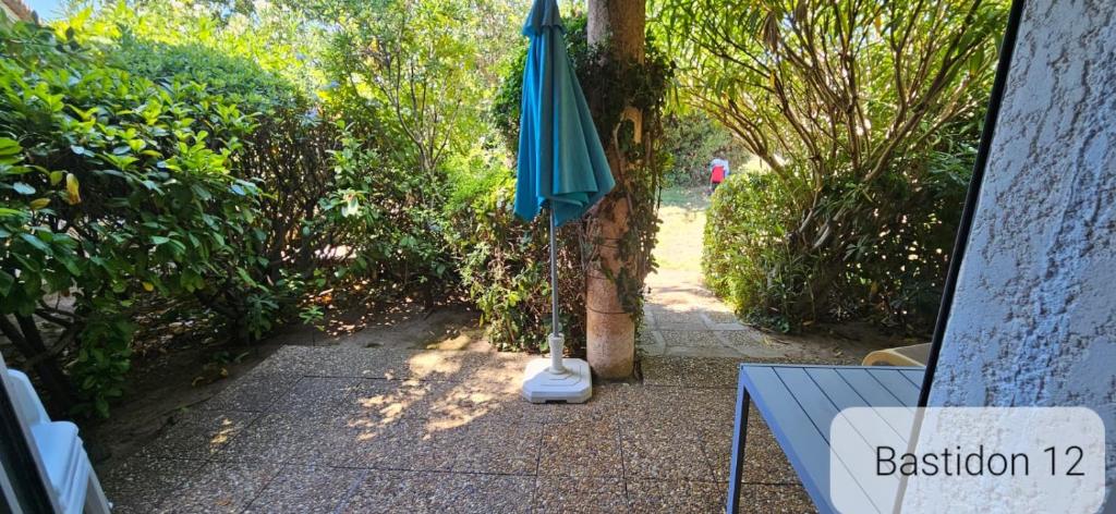 Zahrada ubytování Résidence Agathos (un jardin sur la plage)