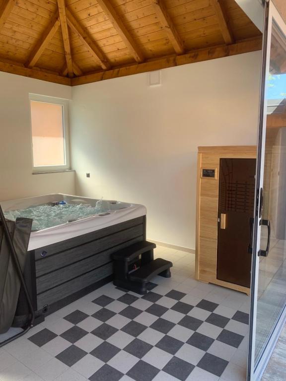 Posteľ alebo postele v izbe v ubytovaní Apartment Karlovac