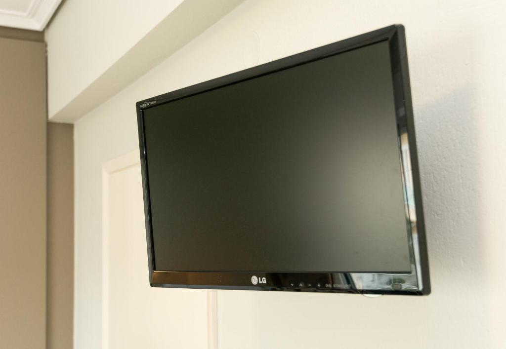 TV a/nebo společenská místnost v ubytování Sonnenhaus
