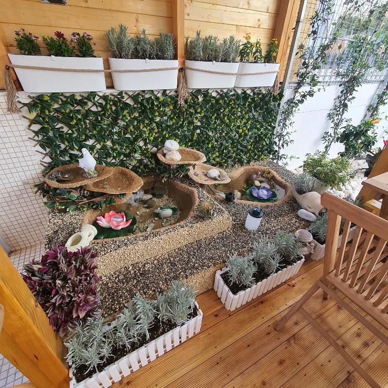 Taman di luar My Apartments Durres