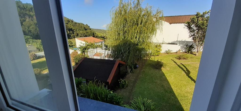 Zahrada ubytování Casinha do Chorão
