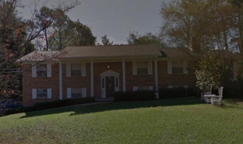 Bygningen som lejligheden ligger i