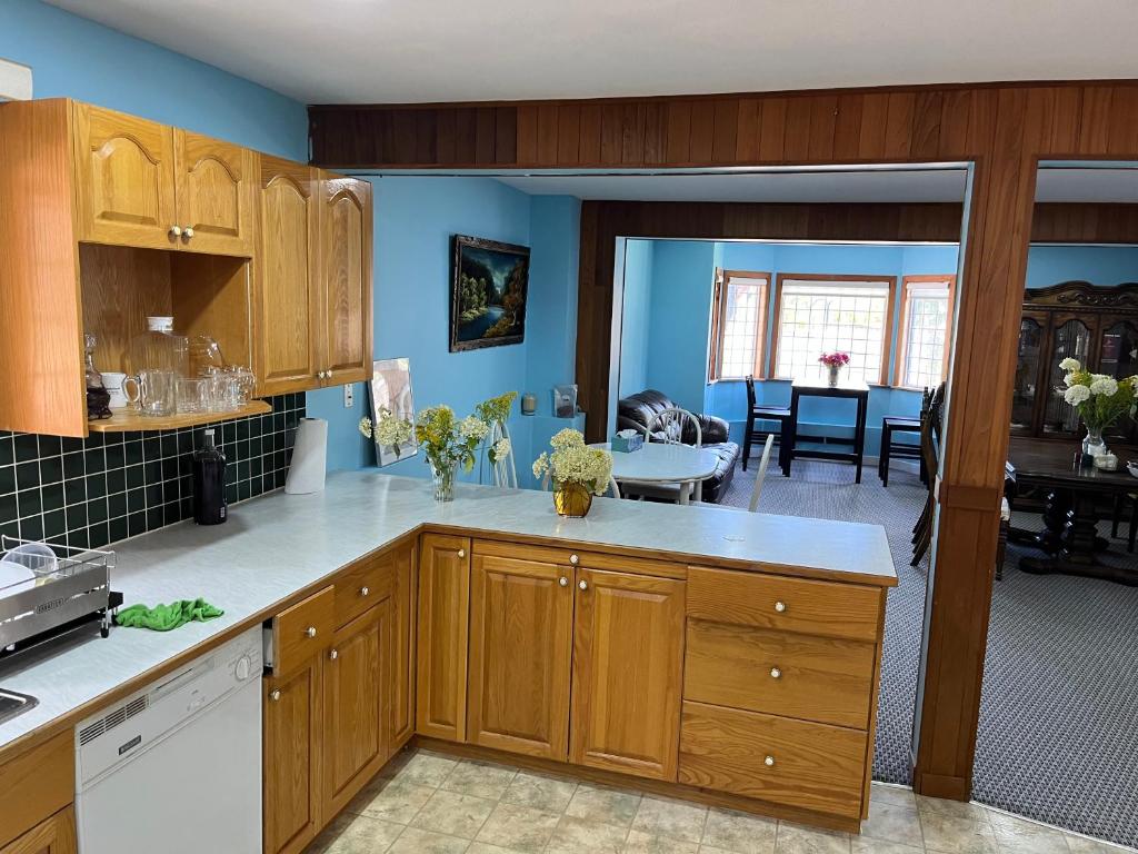 מטבח או מטבחון ב-DalatBnB Large kitchen Suite