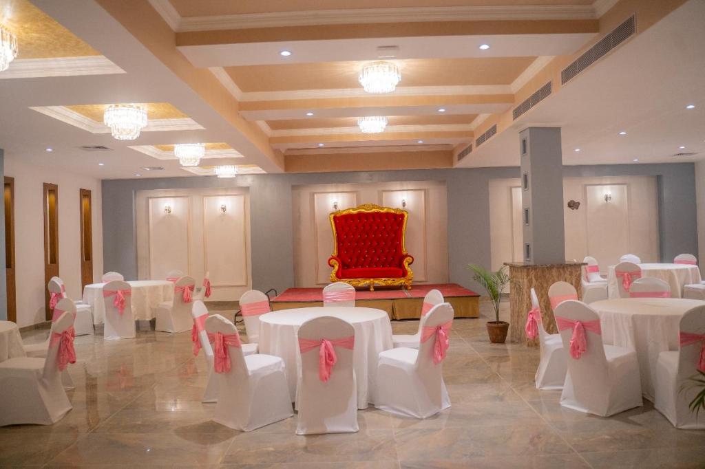 Posezení v ubytování Hotel Sabrina, Kathmandu