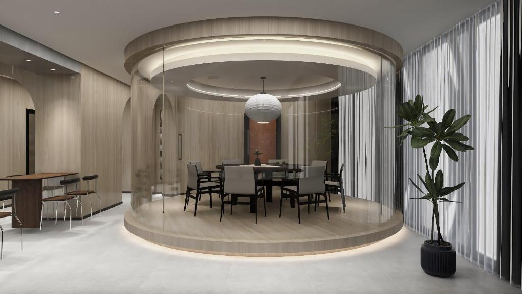 Posezení v ubytování Guangzhou Yunjia Hotel - Airport Terminal 2