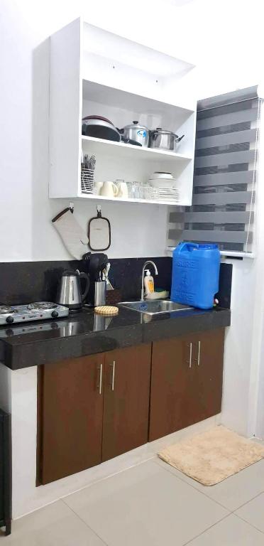 Kuchyň nebo kuchyňský kout v ubytování Rockmelon Guest House