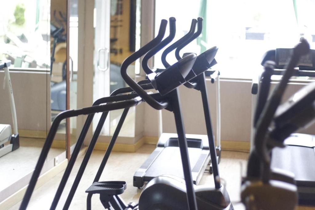 Fitness centrum a/nebo fitness zařízení v ubytování Grand Jatra Hotel Pekanbaru