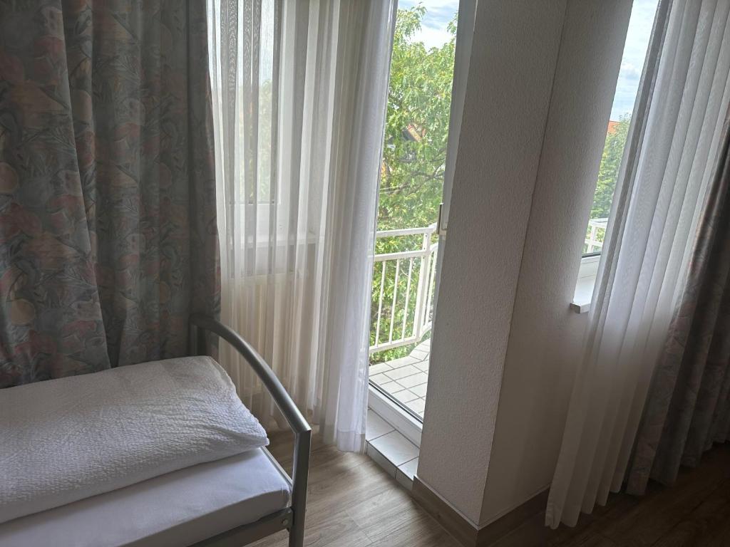 Balkón nebo terasa v ubytování Hotel Garni Classico