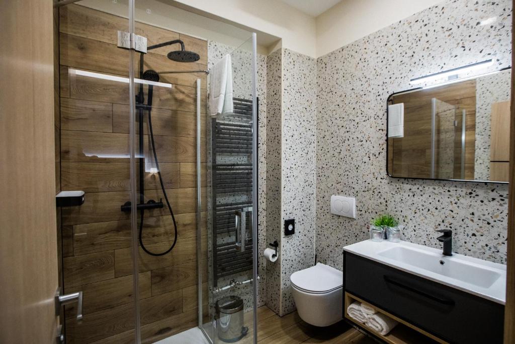 Koupelna v ubytování Klečka vila B&B rooms