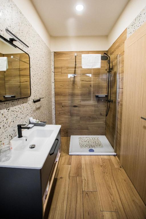 Koupelna v ubytování Klečka vila B&B rooms