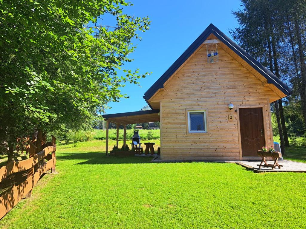 Zahrada ubytování VIA Bieszczady