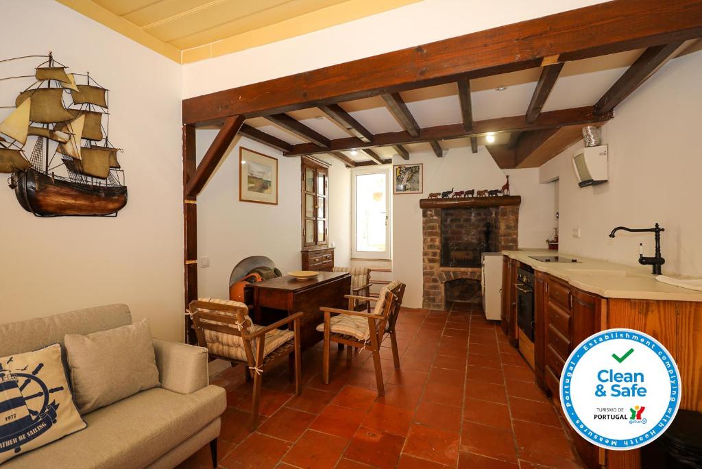 Posezení v ubytování Rua do Canal 1 Bed Flat