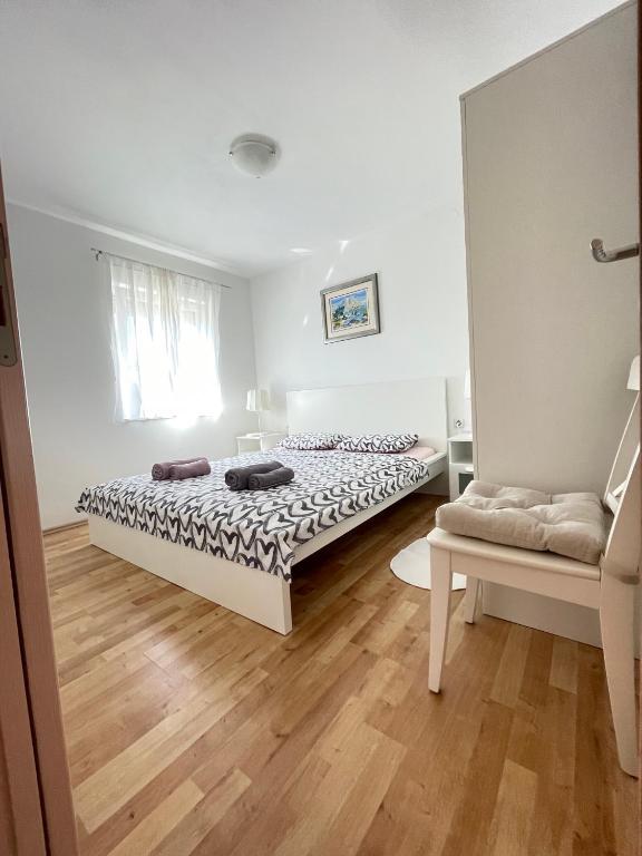 Postel nebo postele na pokoji v ubytování Apartment Vito