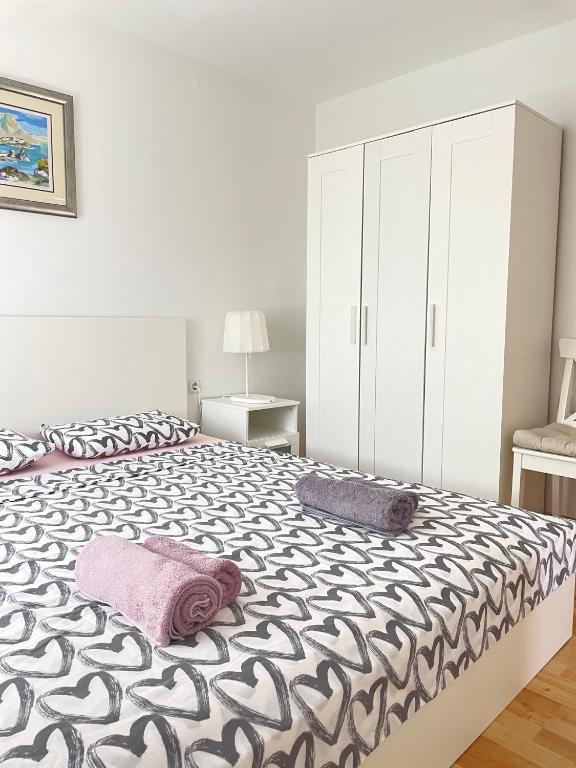 Postel nebo postele na pokoji v ubytování Apartment Vito