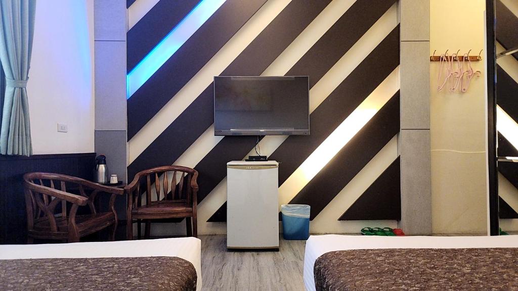 Posezení v ubytování Da Wan Hostel