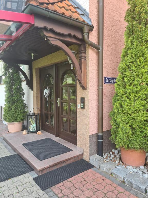 Exteriér nebo vchod ubytování Gästehaus Weber