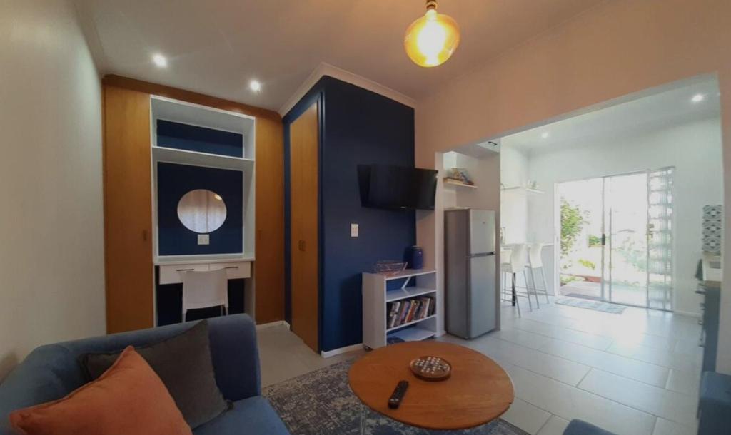 Χώρος καθιστικού στο Birdsong Cottage