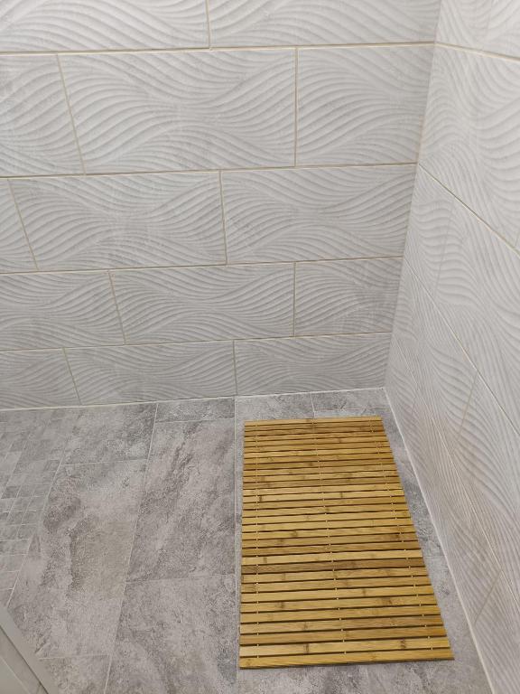 Koupelna v ubytování APARTHOTEL