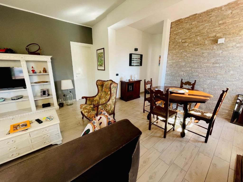 Posezení v ubytování Casa Nettuno
