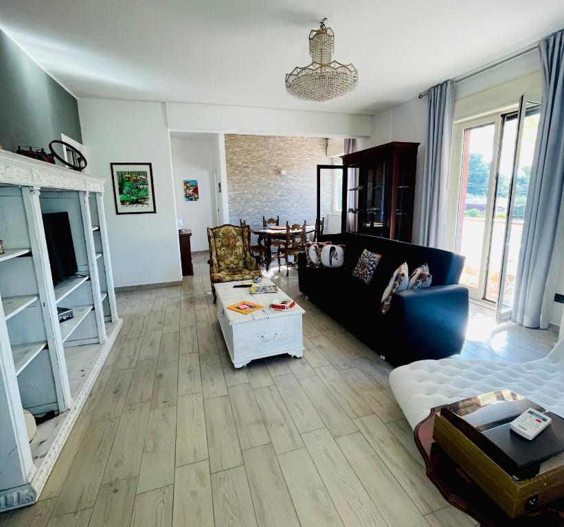 Posezení v ubytování Casa Nettuno