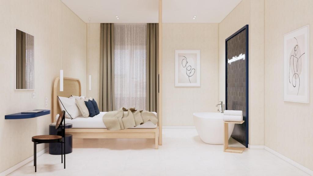 Koupelna v ubytování Estate4home - Suites 21